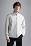 Men's Logo Detailed Zippered Daily Use Gray 1 Jacket24412000-629