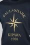 Men's Brand Logo Cotton Regular Fit Casual Navy Blue T-Shirt24411133-013 - 3