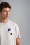 Men's Cotton Regular Fit Round Neck Beige T-Shirt24411117-029 - 3
