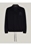 Men's Brand Logo Long Sleeve Comfortable Blue Sweater MW0MW33655-DW5 - 6