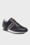 Men's Comfortable Sole Lace-up Blue-Brown Sneakers with Brand Logo12318011-050 - 2
