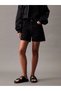 Women's Cotton Lycra 5-Pocket Casual Black Shorts J20J222812-1BY - 3