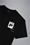 Men's Cotton Regular Fit Round Neck Black T-Shirt24411117-011 - 4