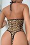 Leopard Patterned Design Nightdress 15069 - 2