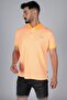 Men's Regular Fit Plain Short Sleeve Orange T-Shirt23411265-178