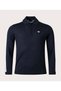 Men's Brand Logo Long Sleeve Casual Navy Blue Sweater 6R1MU1 1MMHZ-0920