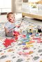 4 Pack 40 Pieces Disposable Activity Cover - Baby Supplementary Food Cover under the High Chair - 4