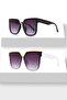 2-Piece Square Selin Black Women's Special Offer Set Sunglasses - 2