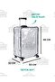 Transparent Suitcase and Luggage Case - 3