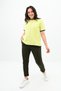 Women's Large Size Back Detailed Tracksuit Set 3804-23 - 3