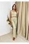 Women's Yellow Floral Printed Athlete Pantalon Pajama Set