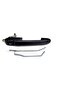 DOOR HANDLE FRONT LEFT UNLOCKED BLACK BRAVA OEM 46440184