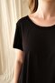 Black T-Shirt Single Piece - 5