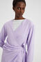 COTTON DRESS WITH TIE DETAIL - 2