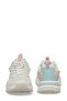 White Blue Knitwear Summer Sneakers - Light Sole, Lace-up Women's - 5