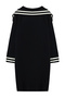 Black Sailor Collar Premium Soft Fabric Knitwear Dress Tbbaw25Ah00006 - 7