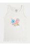 3-Piece Cotton Happy Mixed Tank Top Set for Girls - 2