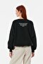 Printed Crew Neck Sweatshirt - 3