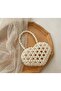 Pearl Heart Bag, Small 15x11 Love Bag, Clutch Bag, Handmade, Stylish Domed Bag