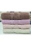 THICK TOWEL HAND FACE TOWEL 210 GR 50X90 4 PIECES IN PVC PACKAGING - 4