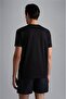 Men's Cotton Regular Fit Round Neck Black T-Shirt24411117-011 - 2