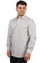 Men's Patterned Long Sleeve Shirt Collared Casual White1 Shirt 6L1C86 1NMVZ-F143