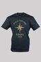 Men's Brand Logo Cotton Regular Fit Casual Navy Blue T-Shirt24411133-013