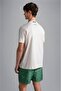 Men's Logo Printed Crew Neck Regular Cut Beige T-Shirt24411126-029 - 2