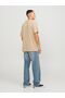 Jack Jones Jprbluarchıe Ss Tee Crew Neck Noos Men's Beige T-shirt12217167-06 - 4
