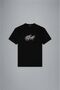 Men's Cotton Regular Fit Round Neck Black T-Shirt24411041-011 - 5