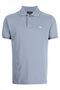 Men's Cotton Polo Neck Short Sleeve Daily Use Blue1 Polo Neck T-Shirt 8N1FB4 1JPTZ-0638 - 4