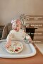 Beige Baby Feeding Set - 2-Piece Silicone, Vacuum Plate and Double Handle Mug - 4
