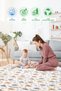 4 Pack 40 Pieces Disposable Activity Cover - Baby Supplementary Food Cover under the High Chair - 2