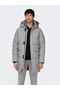 Carl Life Long Quilted Coat Noos Otw Men's Gray Coat 22020156-05 - 3