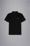 Men's Cotton Polo Collar Button Closure Short Sleeve Black Polo Collar T-Shirt24411335-011 - 6