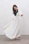 Crepe Dress - Ruffle Detailed - 3