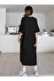 Women's Plain T-shirt Dress/Tunika - 3