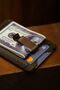 Genuine Leather Card Holder with Money Clip Khaki - 4