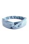 Blue Soft Textured Pastel Fabric - Crown/Headband