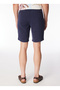 Normal Blue Men's Shorts M4Gd25Wdx72F73J_Bowie Draw Cord Sho - 3