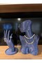 Decorative Jewelry Manikin Display Stand 25 cm Medium Size Set of 2 - 4