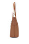 Women's Vegan Tan Handbag - 2