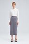 Suede Pencil Skirt - 2
