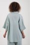 Çağla Muslin Shirt and Wide Leg Pants Set - 5