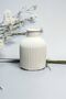Concrete Chubby Striped Vase - 2