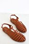 Cage Piping Detailed Cage Women's Sandals - 5