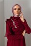 شال جانجان - شال جانجان من جانب واحد - شال فستان سهرة - 4