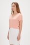 Menas Pink V-Neck Women's T-Shirt - 4