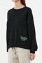 Printed Crew Neck Sweatshirt - 6