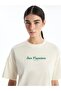 LCW Modest Crew Neck Printed Short-Sleeve Women's T-Shirt
